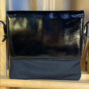 HOBO NWOT leather canvas shoulder bag never used